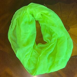 Neon Green Women's Scarf